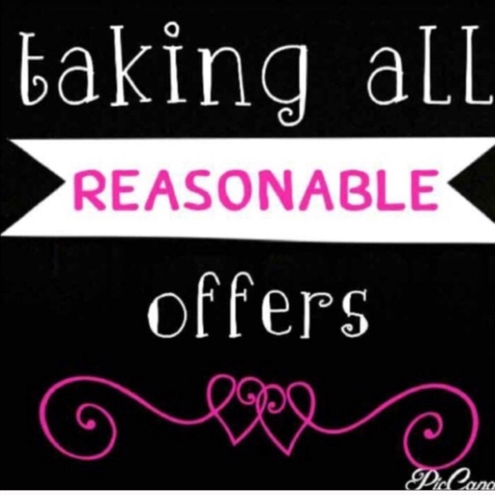 Taking all reasonable offers! 💕
